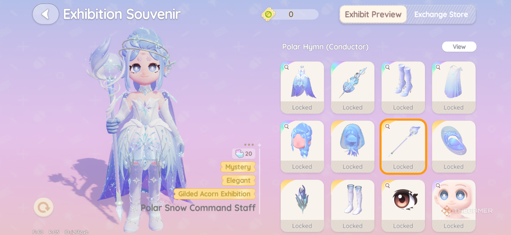 Fantasy banner with a player trying on clothes in Heartopia.