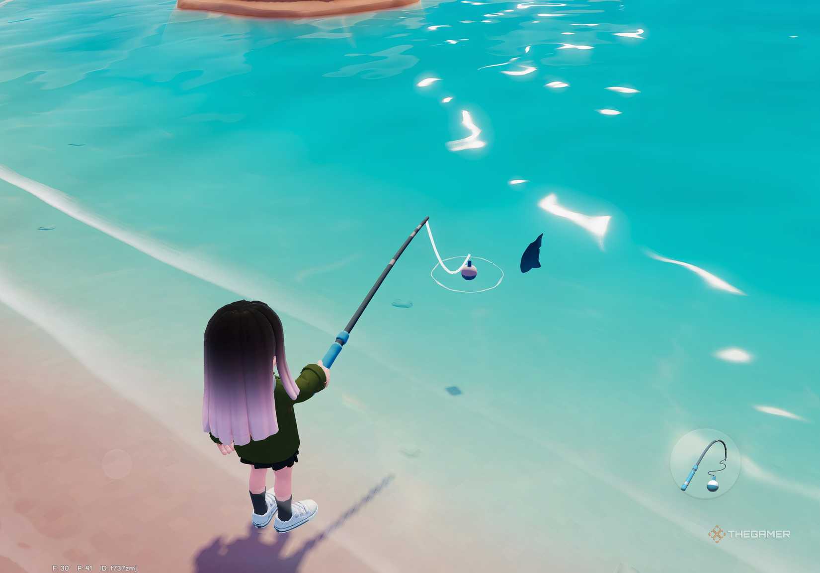 Players fishing in Heartopia.