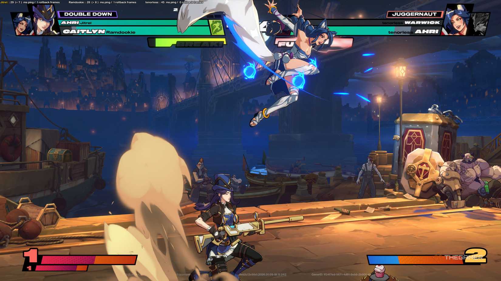 Ari and Caitlin are competing online in 2XKO.