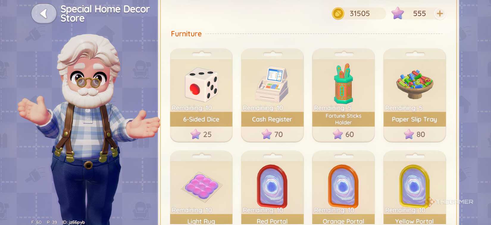 Bob's Special Home Decor Store in Heartopia.