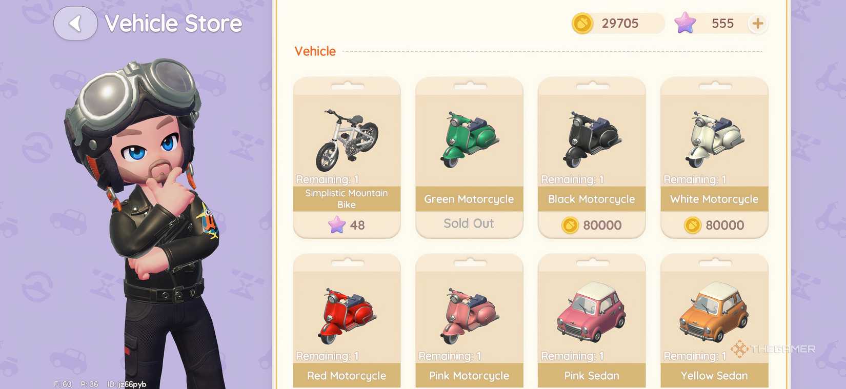 Andrew's Vehicle Shop in Heartopia.