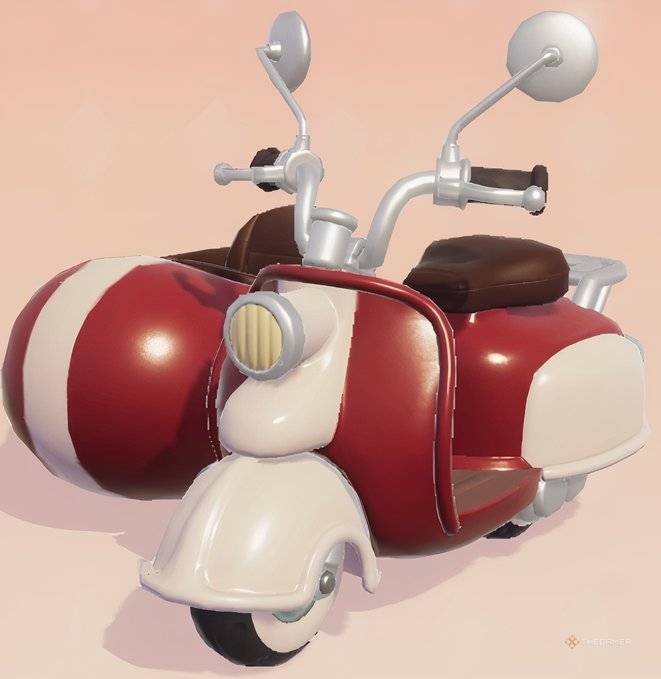 Hot Chase vehicle in Heartopia.