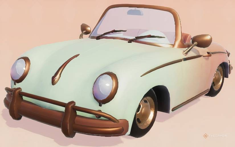 Matcha chocolate vehicle in Heartopia.