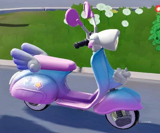 The Rainbow Unicorn vehicle in Heartopia.