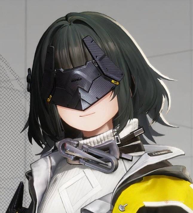 Headshot of the Endadministrator from the overview menu in Arknights: Endfield.
