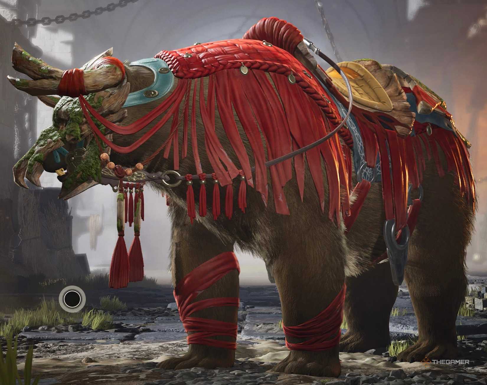 High Guard's Blood Moss Bear Skin.