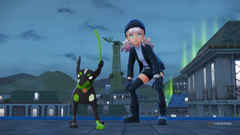 Trainers posed with Zygarde in Pokemon Legends: ZA.