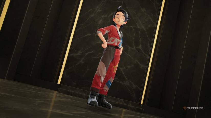 Players posing in jumpsuits in Pokemon Legends: ZA.