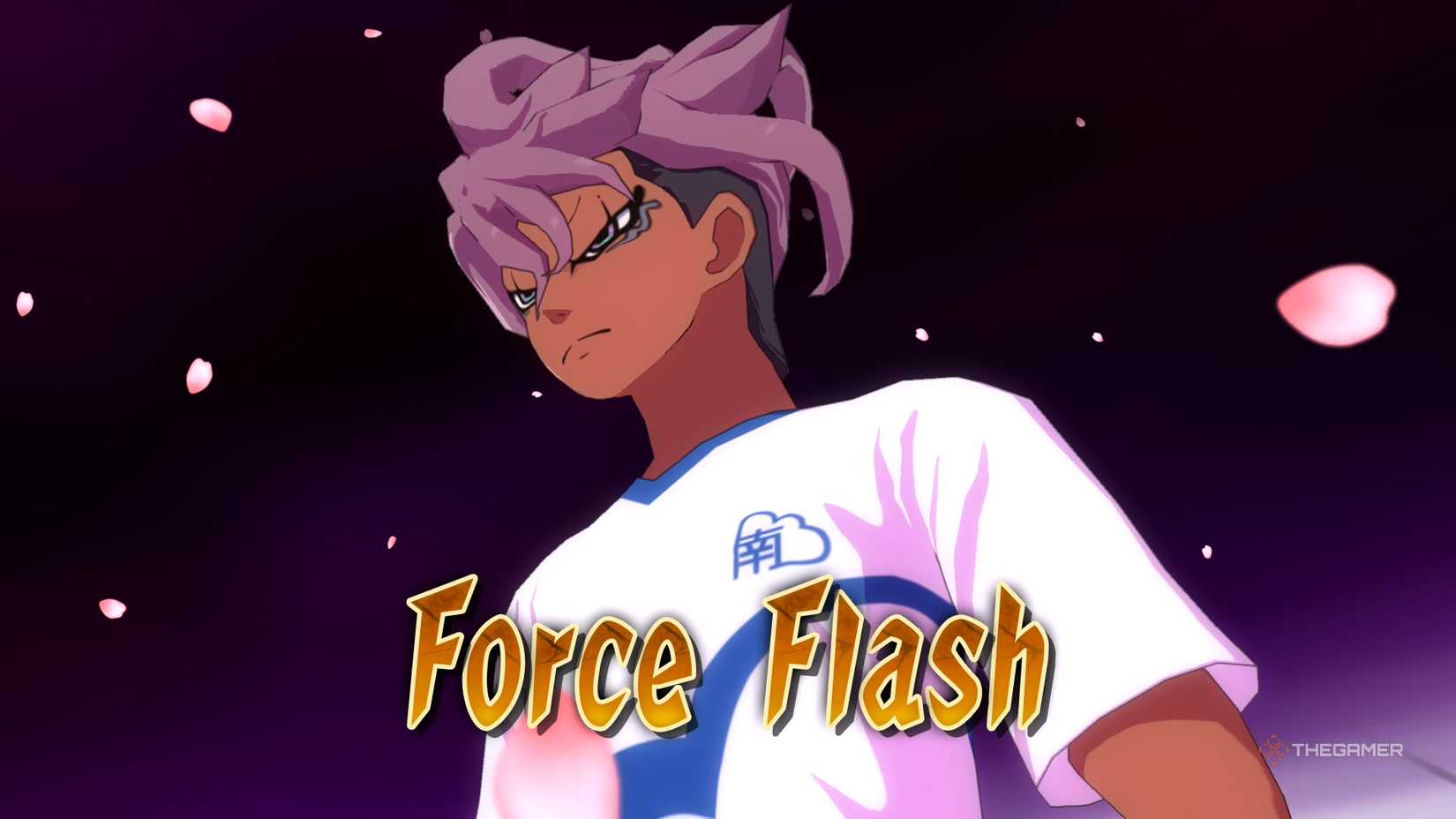 Briar uses the Force Flash in Inazuma Eleven: Victory Road.