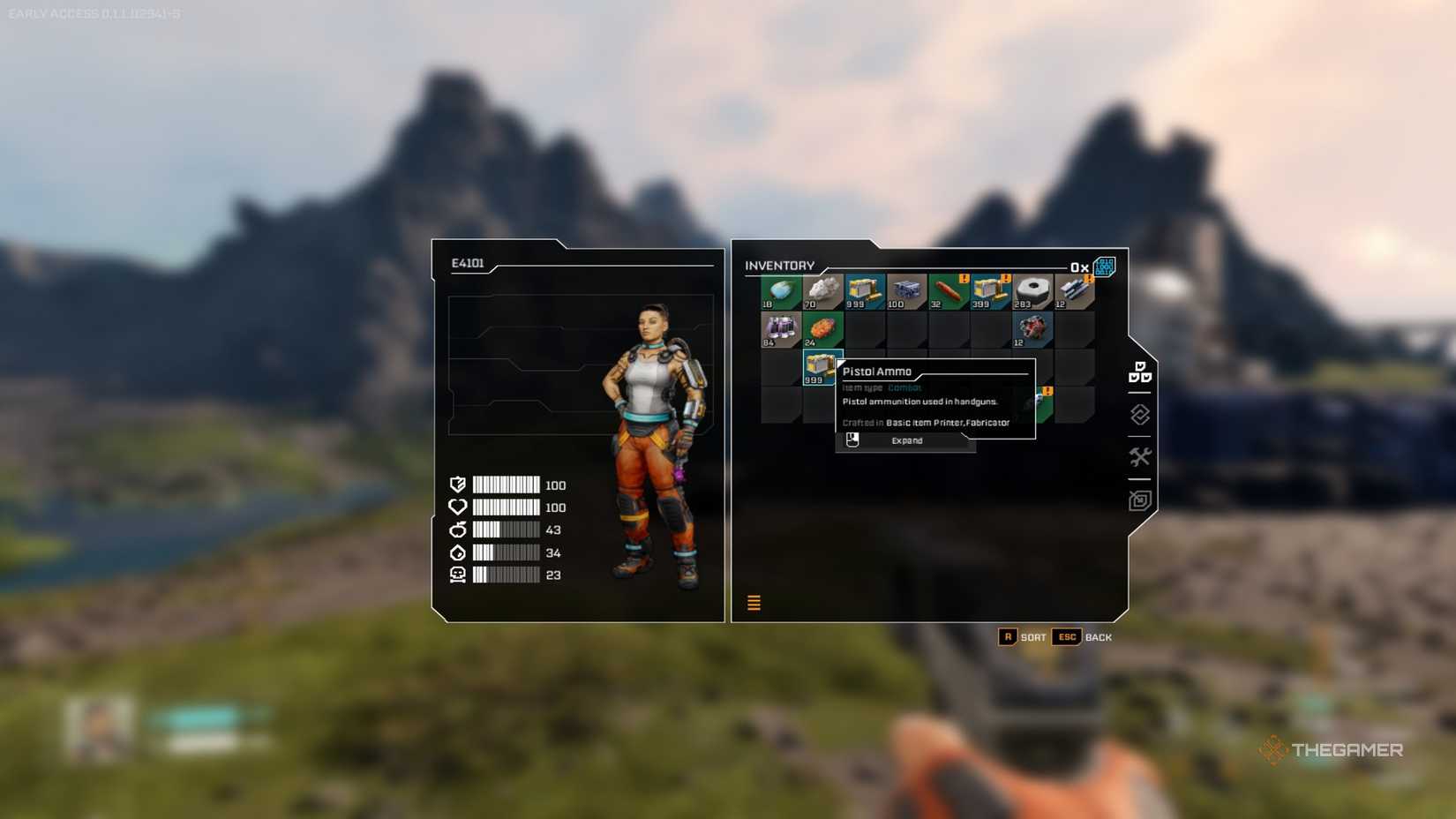 Increased ammo inventory mod for StarRupture.