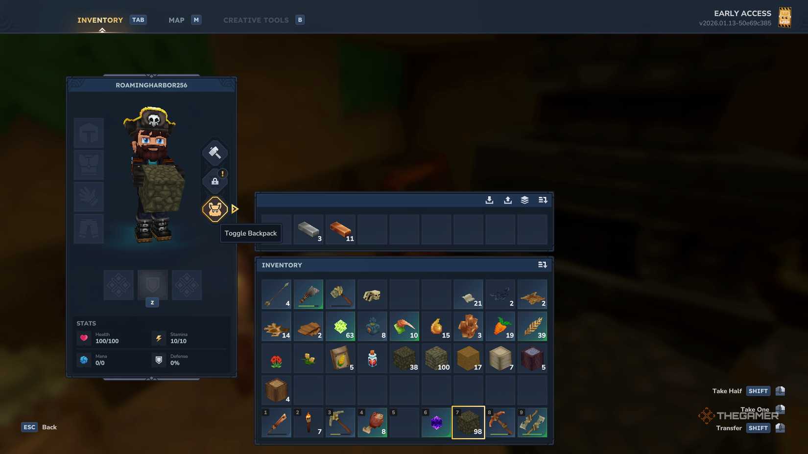 How To Get More Inventory Space In Hytale
