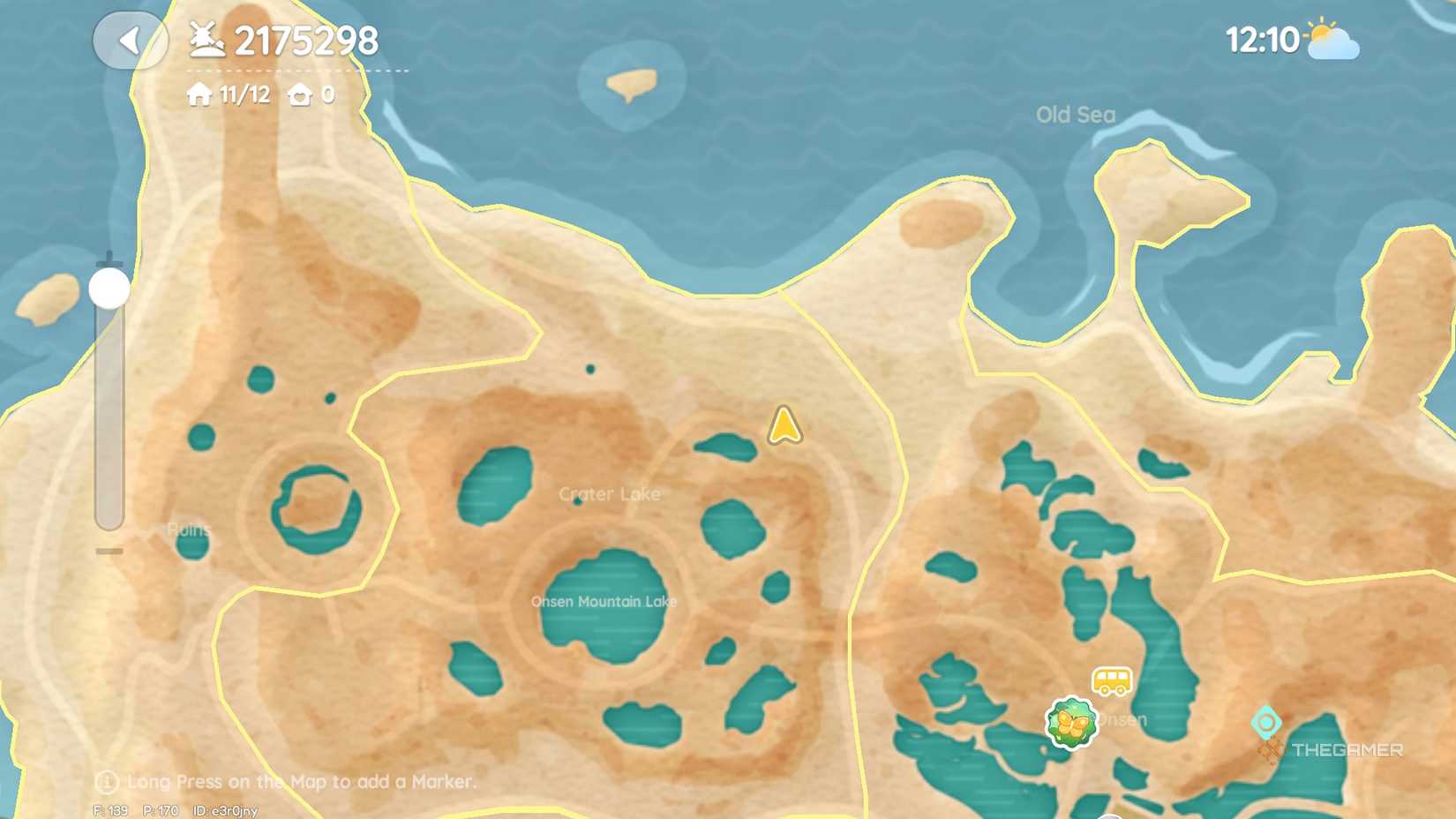 Heartopia's Naughty map location.