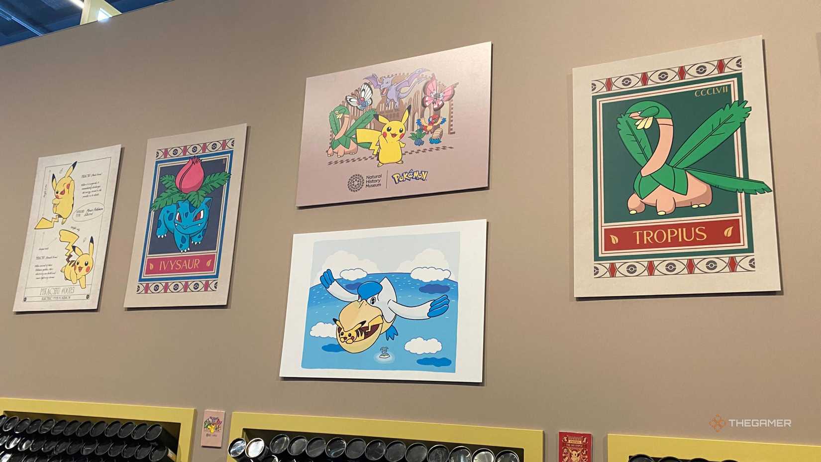 Pokemon print at the National Museum of History.