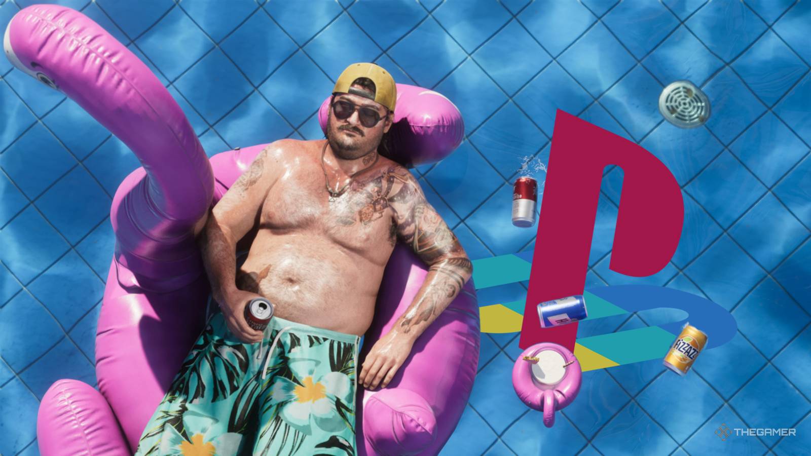 playstation logo in the pool in gta 6.