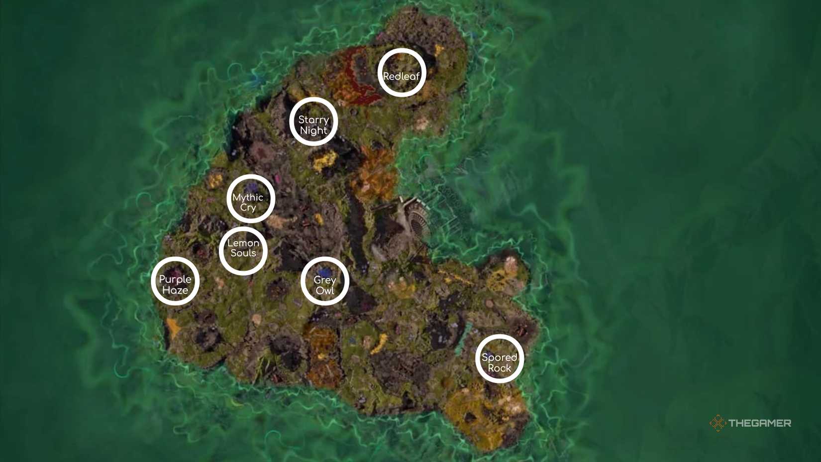 The name of the StarRupture map is Location.