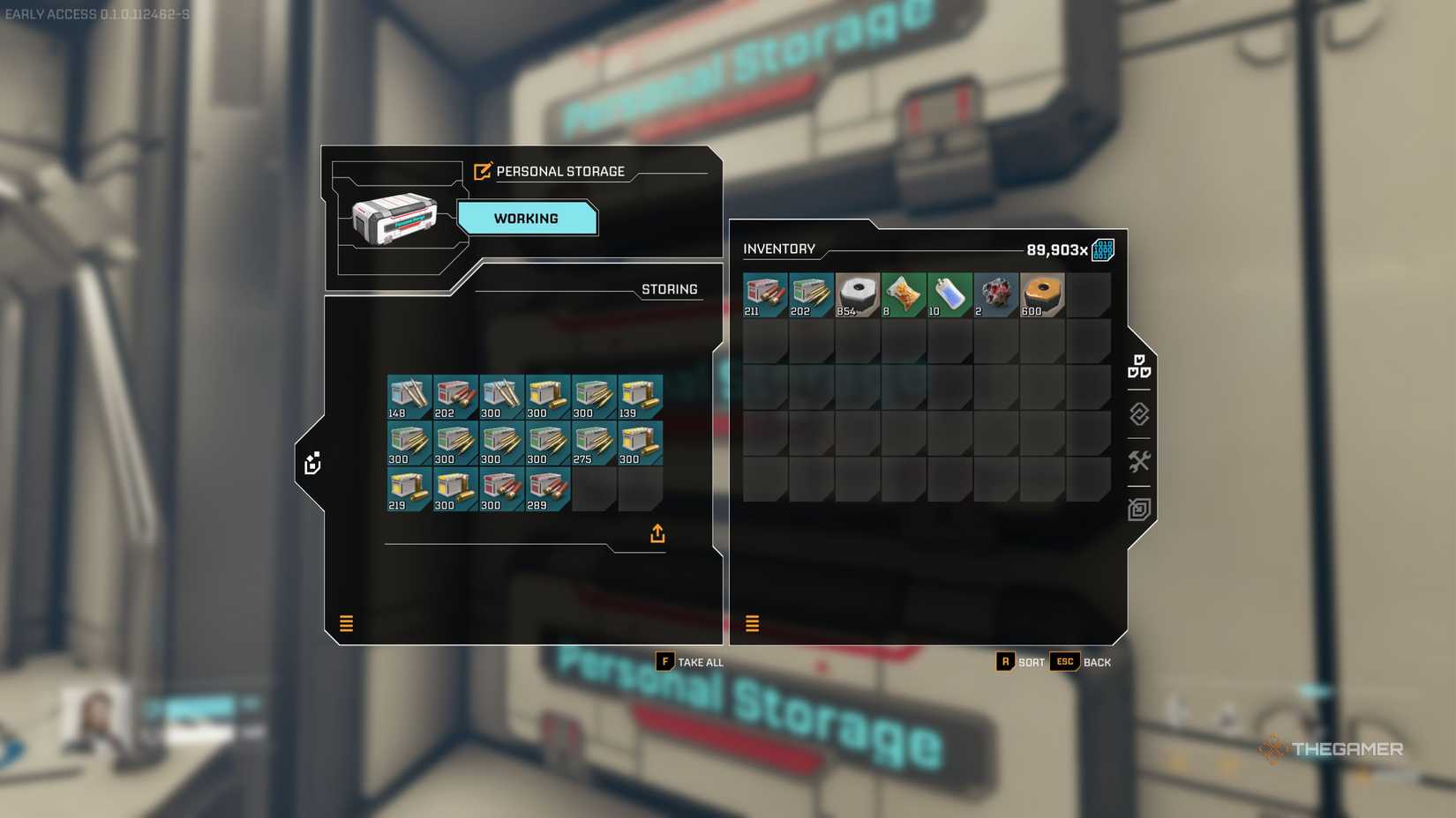 StarRupture showing ammo box.