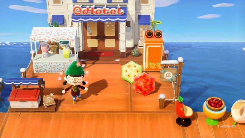 Ways To Decorate Outside The Resort Hotel In Animal Crossing: New Horizons