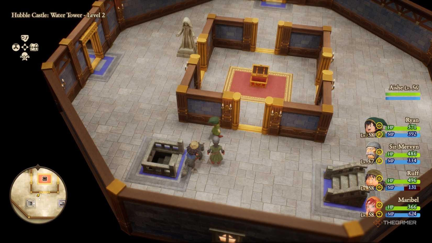 The Hubble Castle puzzle chest in Dragon Quest 7 Reimagined.