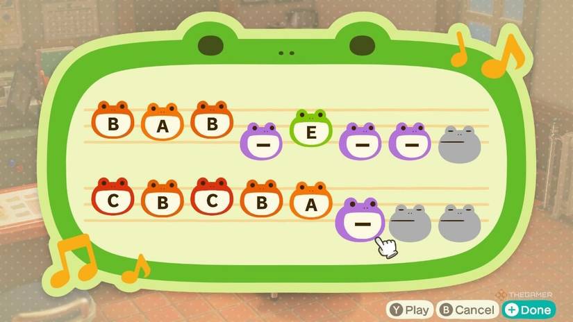 The notes to make your town meet The Final Countdown of Europe in Animal Crossing New Horizons.