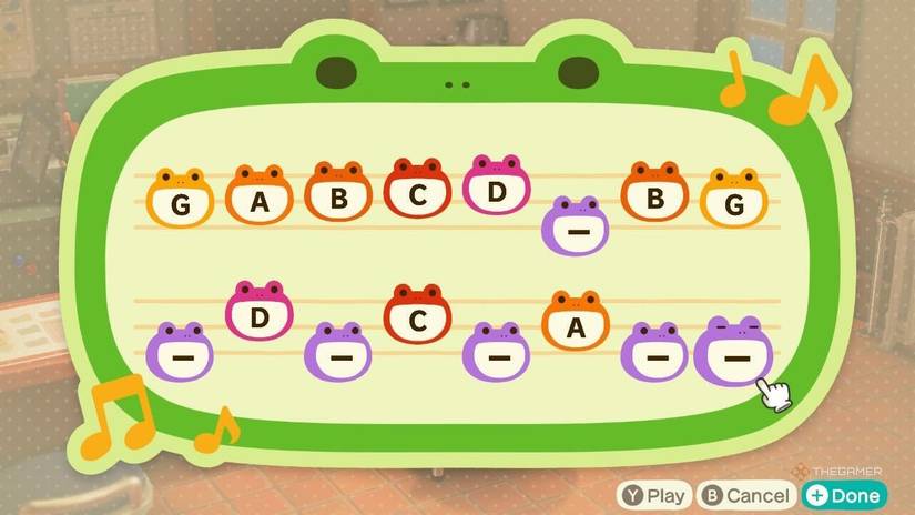 The notes to make your town tune the song from My Neighbor Totoro in Animal Crossing New Horizons.