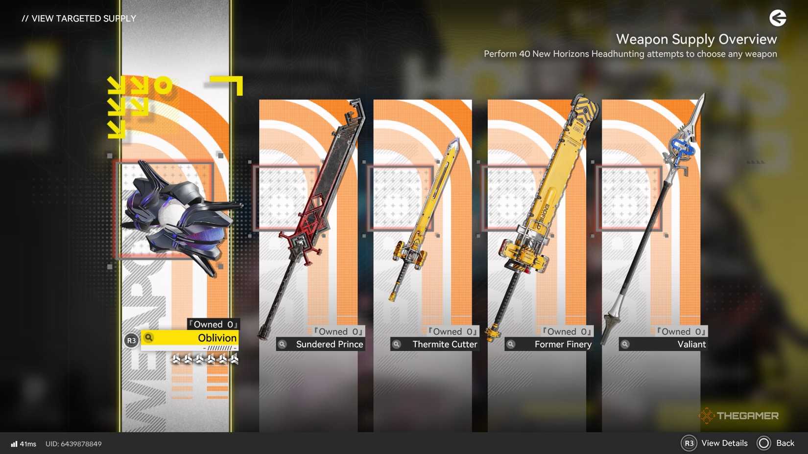 Arknights Endfield's Weapon Supply Overview.