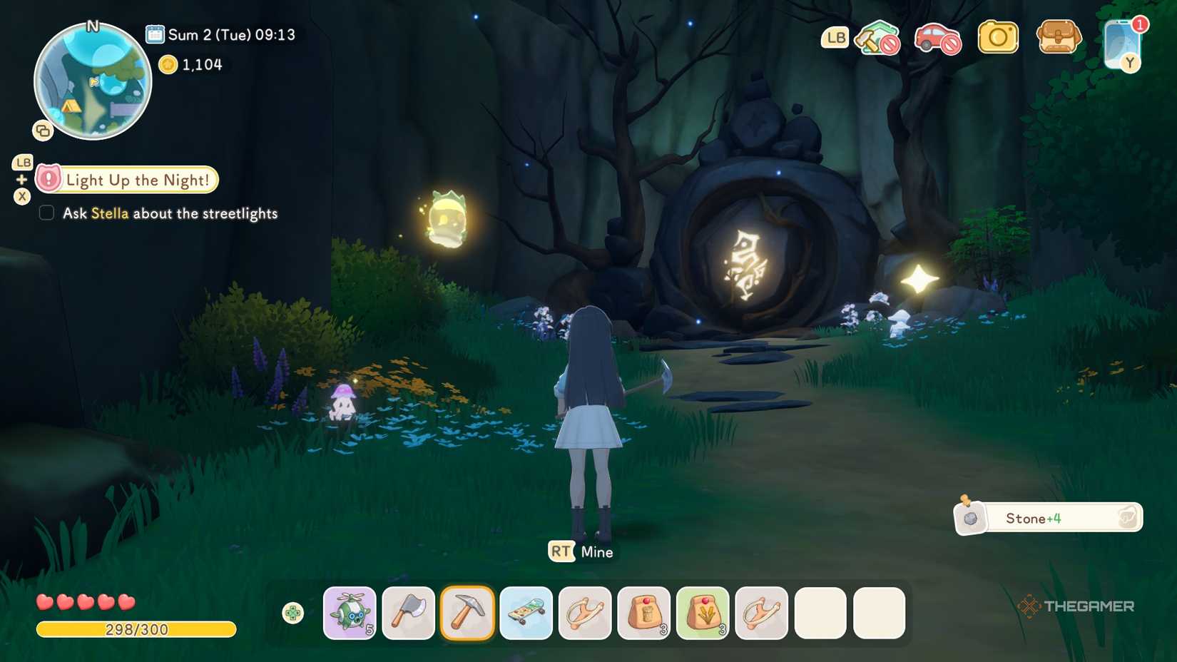 Starsand Island Moonlit Forest exploration.