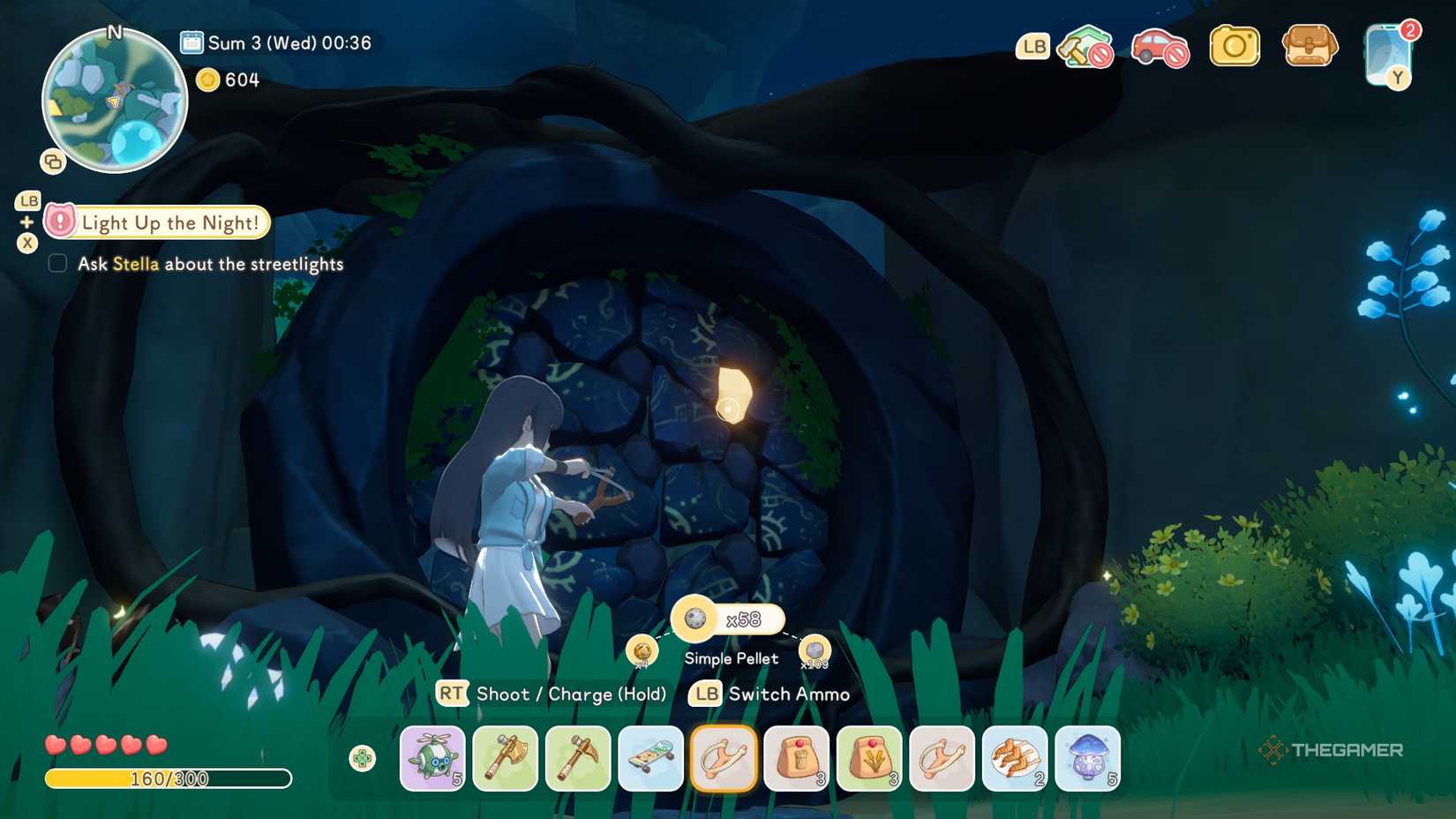 Starsand Island Moonlit Forest exploration.