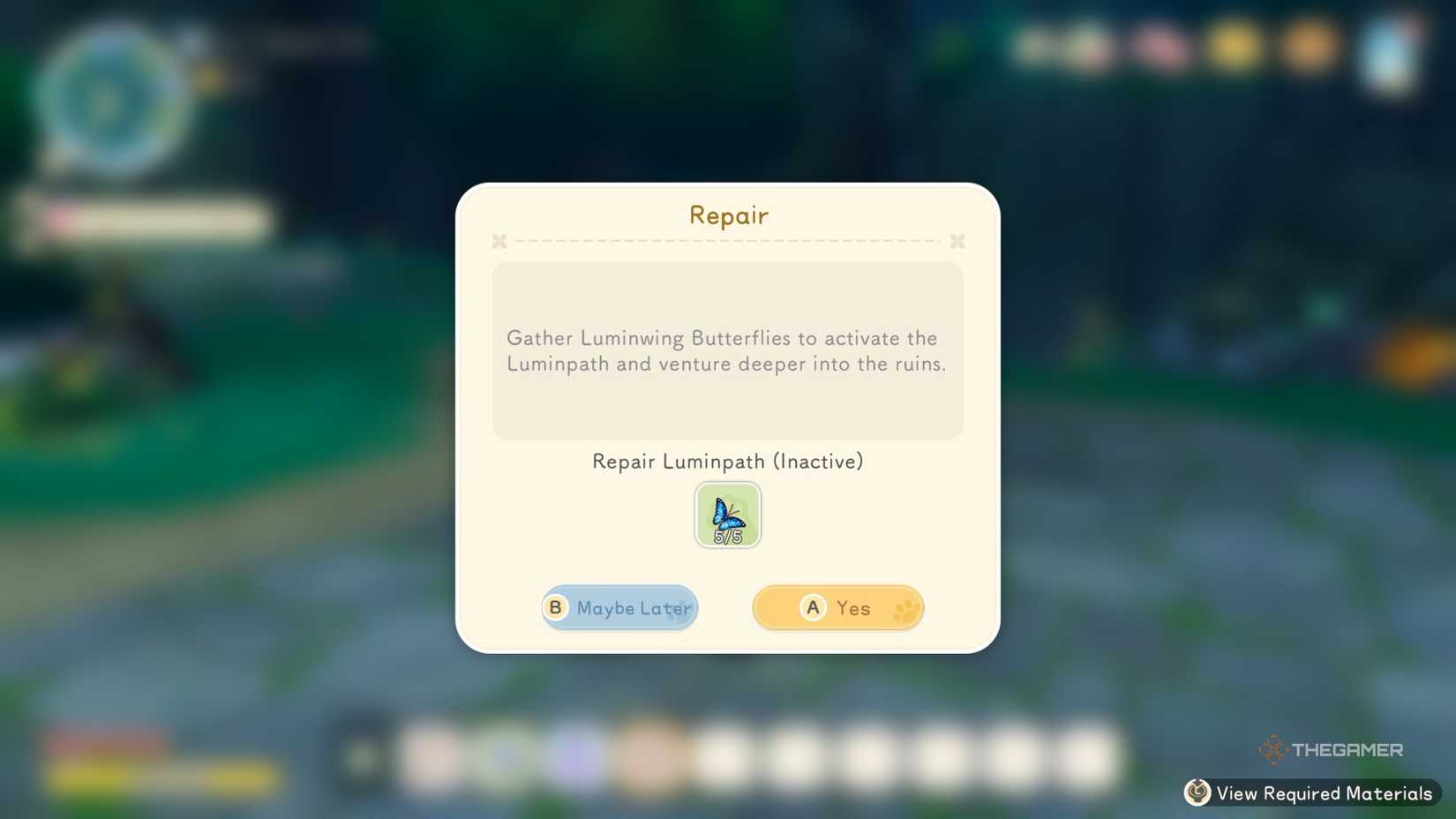 Starsand Island Moonlit Forest exploration - mending the bridge.