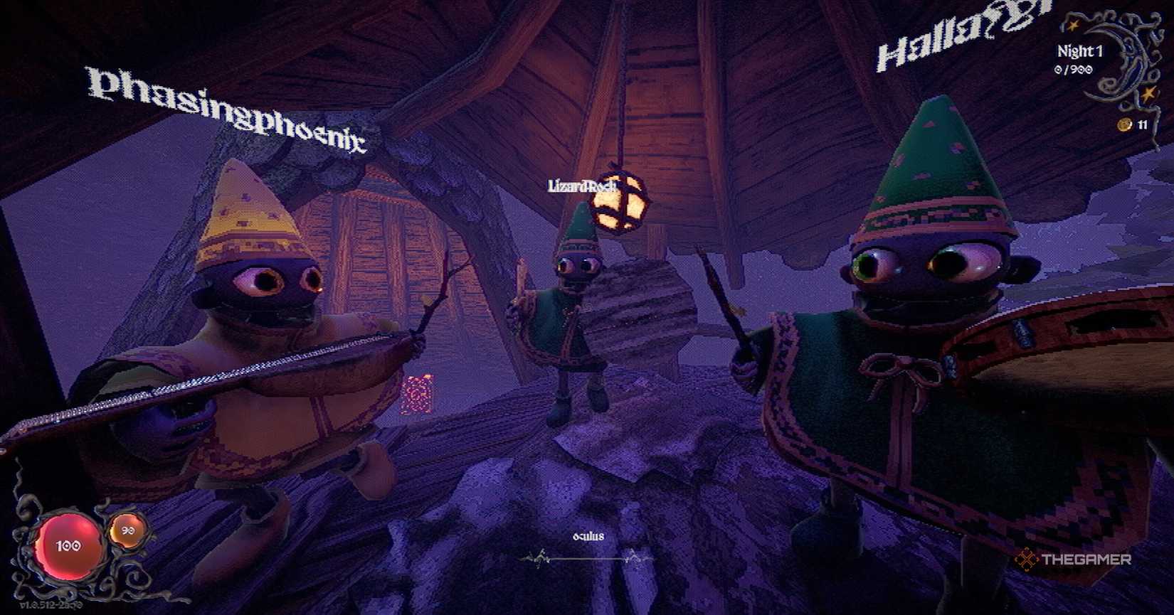 Three friends in YapYap.