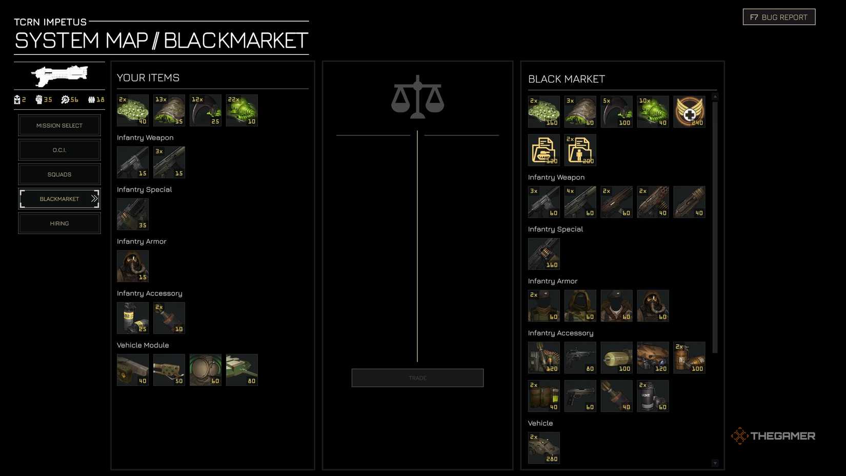 Black market supply under threat.