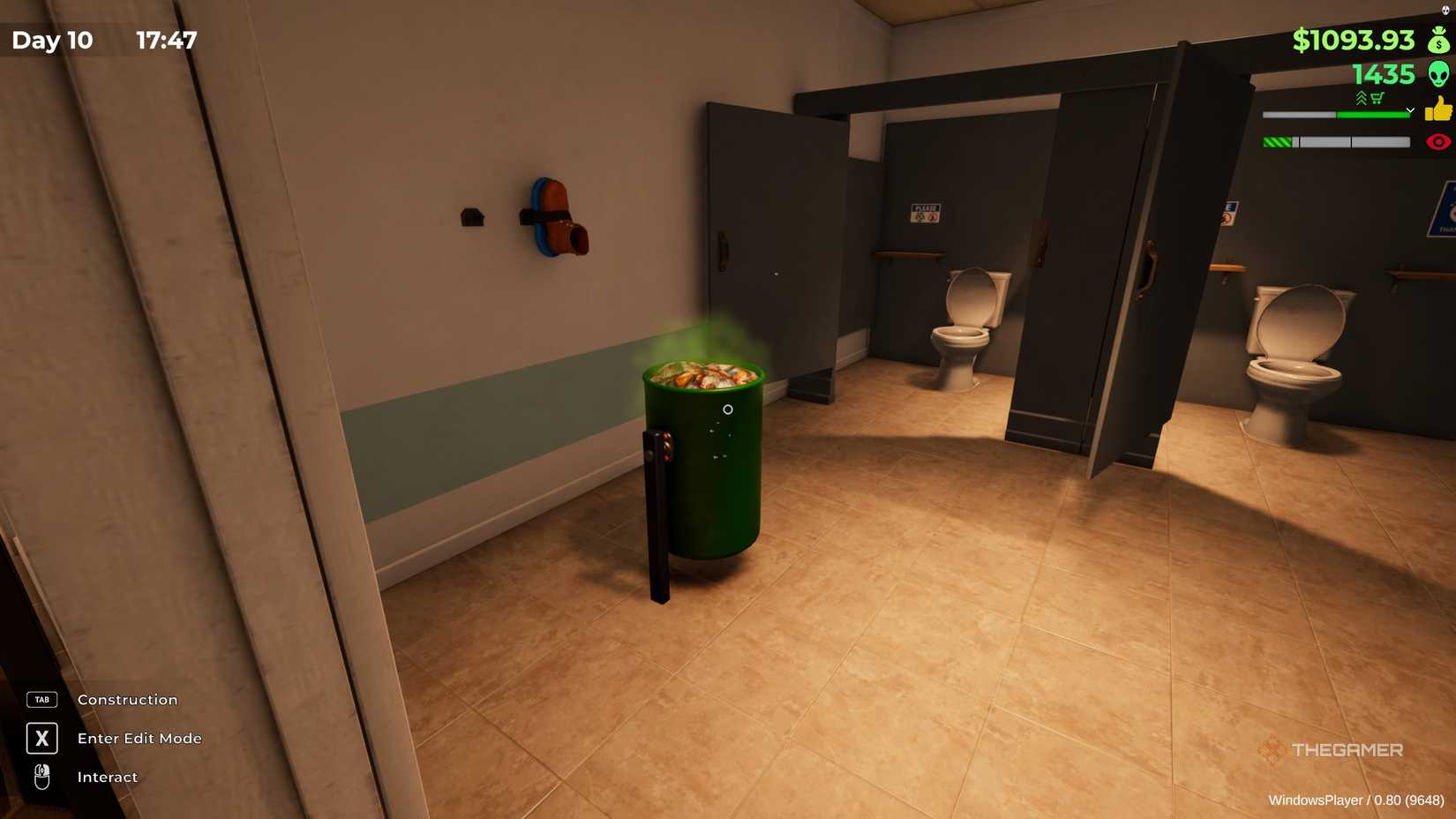 A trash can overflowing with trash in roadside research.