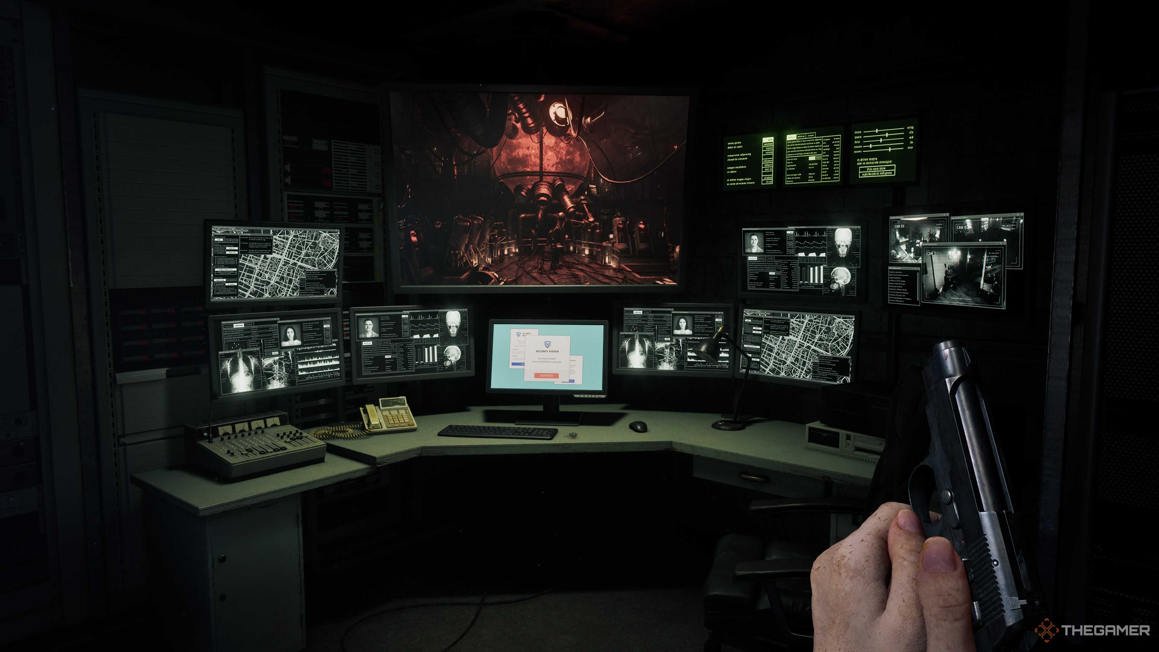 Computer Monitor Evil Base Resident Evil Requiem Has Convinced Me That A Resident Evil 1 Remake ...