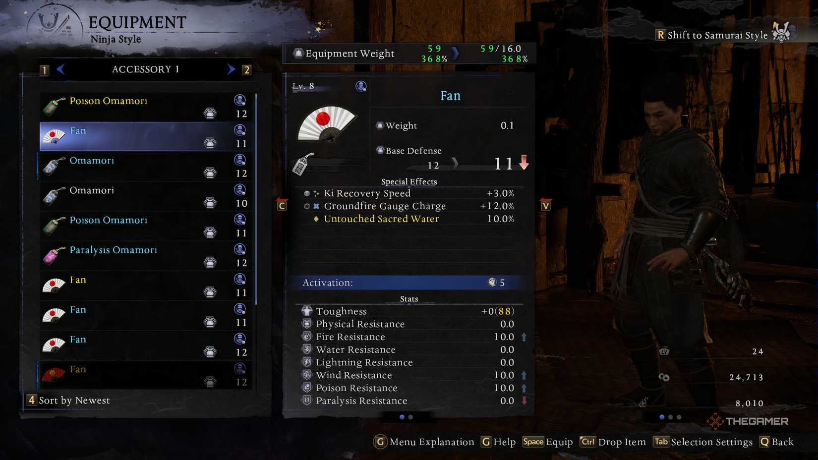 The Best Tonfa Build In Nioh 3