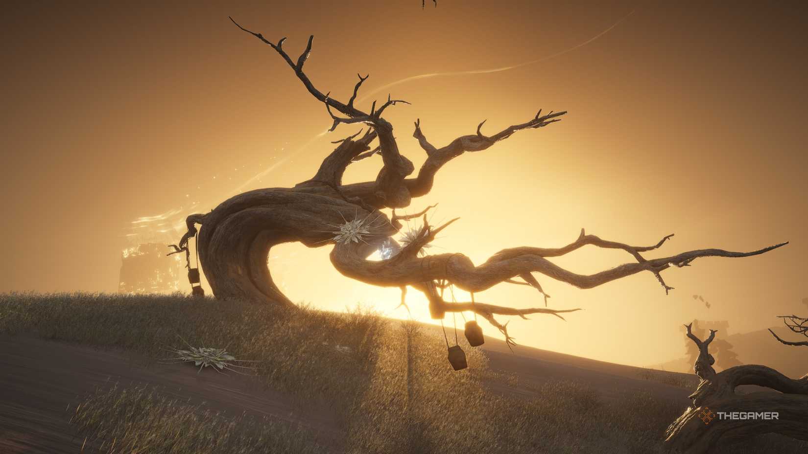 A mythic tree in Where Winds Meet.