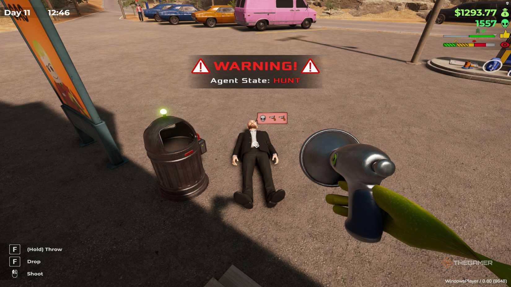 Shooting agent at Roadside Research.