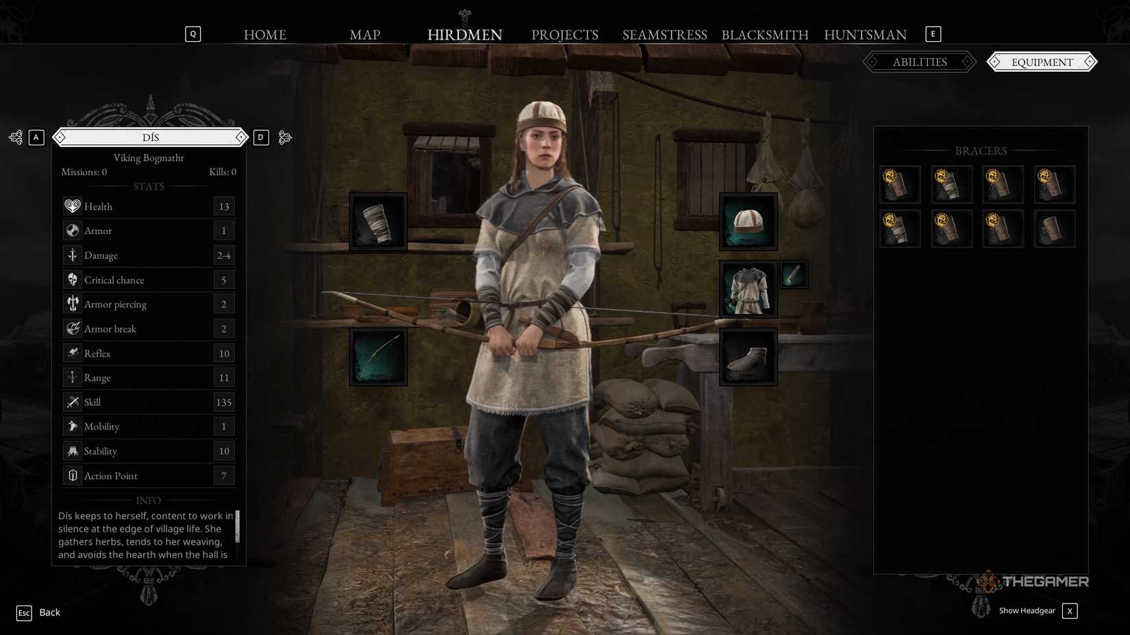 Bogmathr loadout screen in Norse Oath Of Blood.
