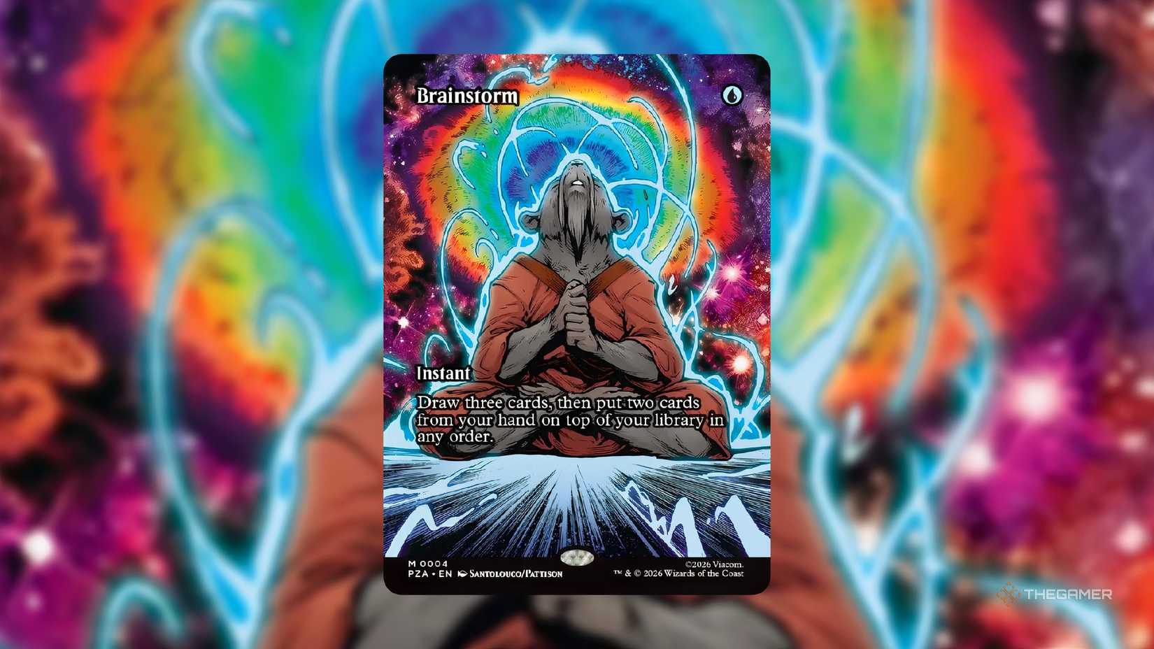 brainstorm mtg card Amazon.com: Magic: The Gathering Final Fantasy VII Commander Deck main image 1