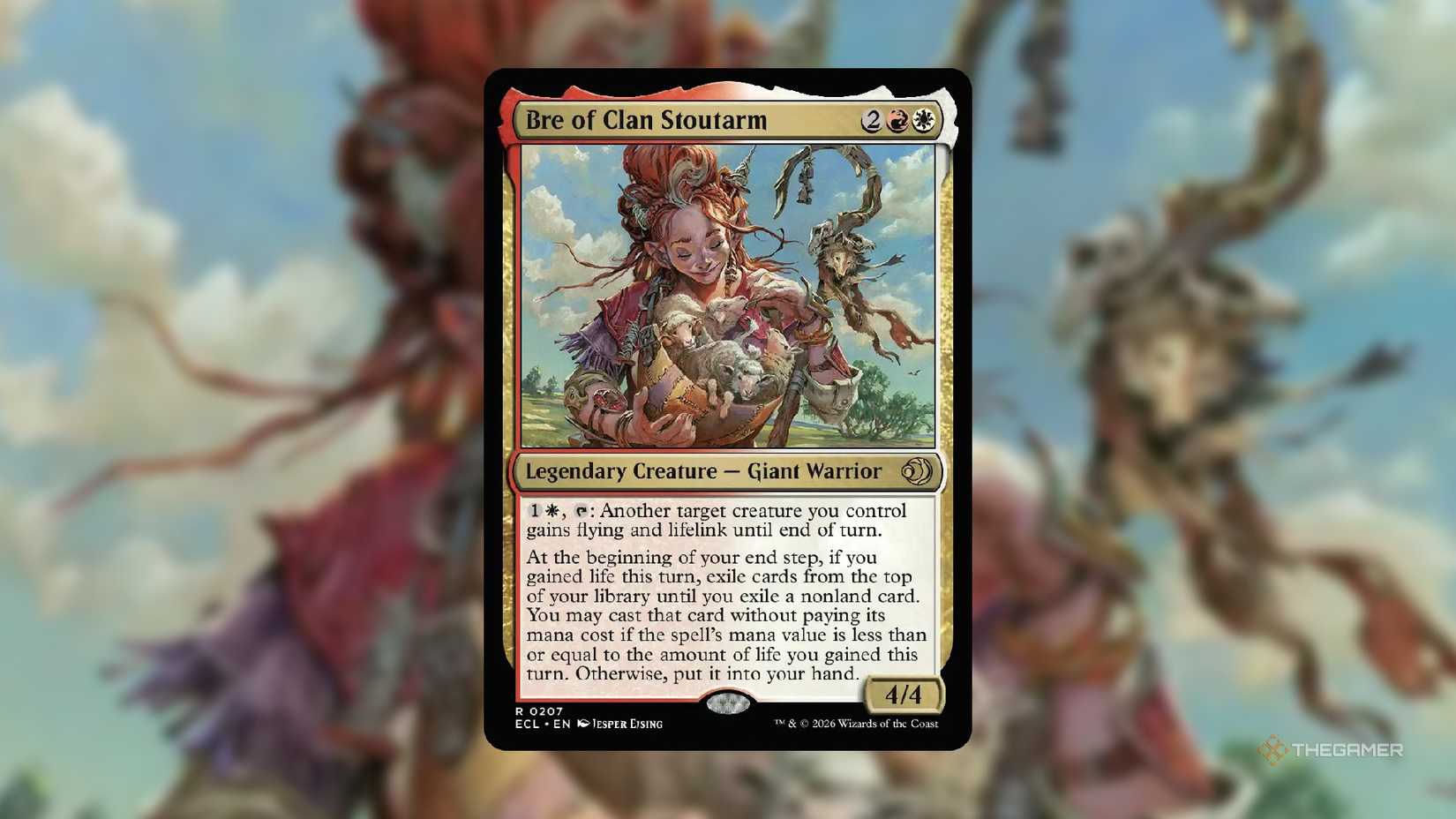 Brie of Clan Stoutarm MTG card from Lorwyn Eclipsed.