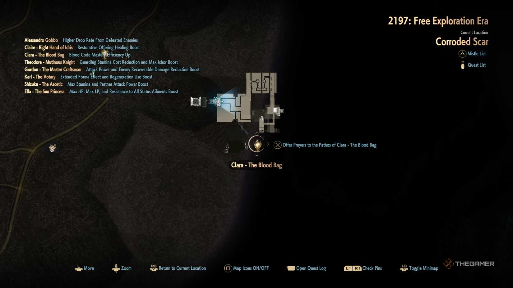 Pathos Clamp Map Where To Find All Regional Pathos And Their Effects In Code Vein 2