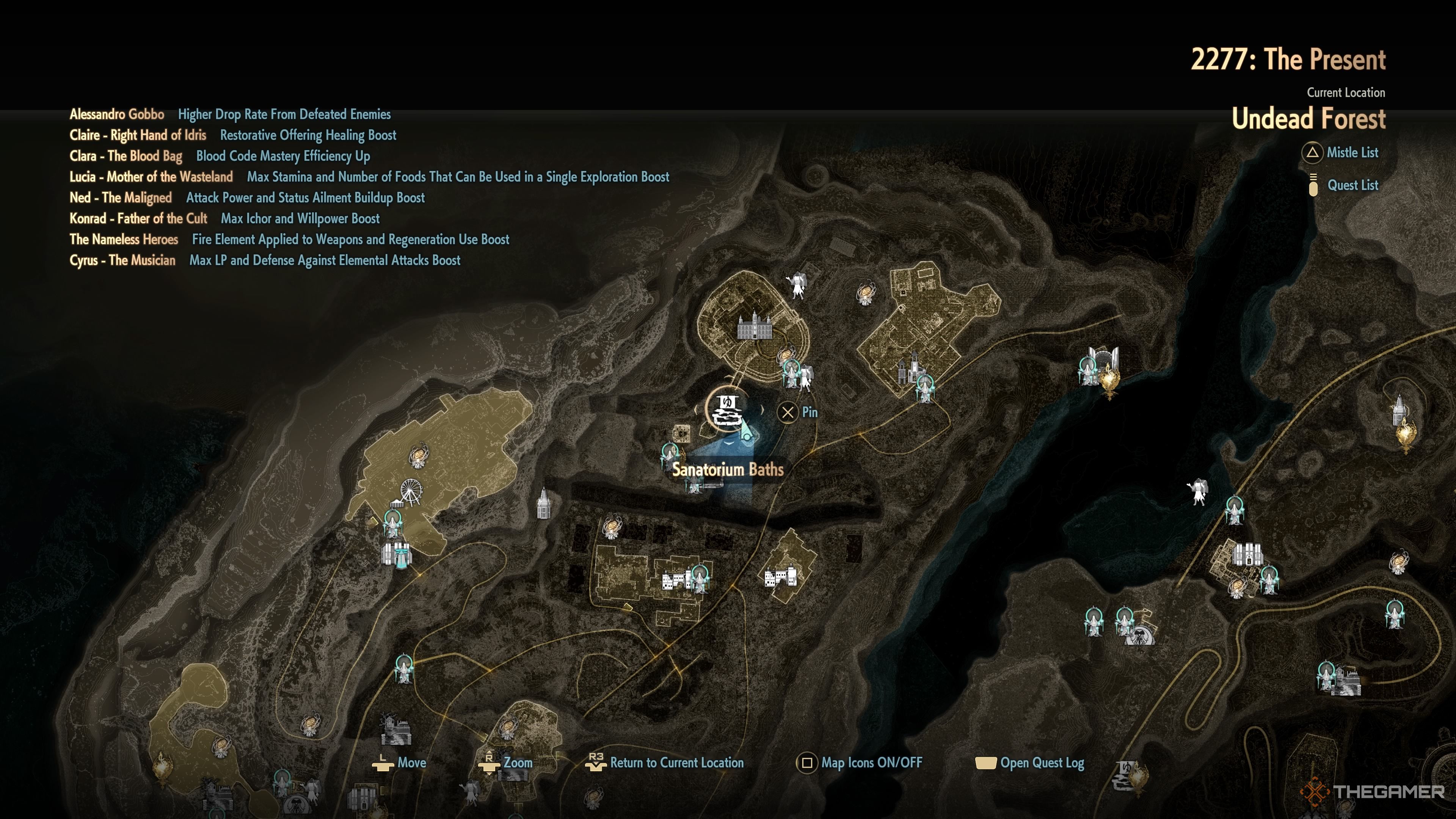 Where To Find All Hot Springs In Code Vein 2