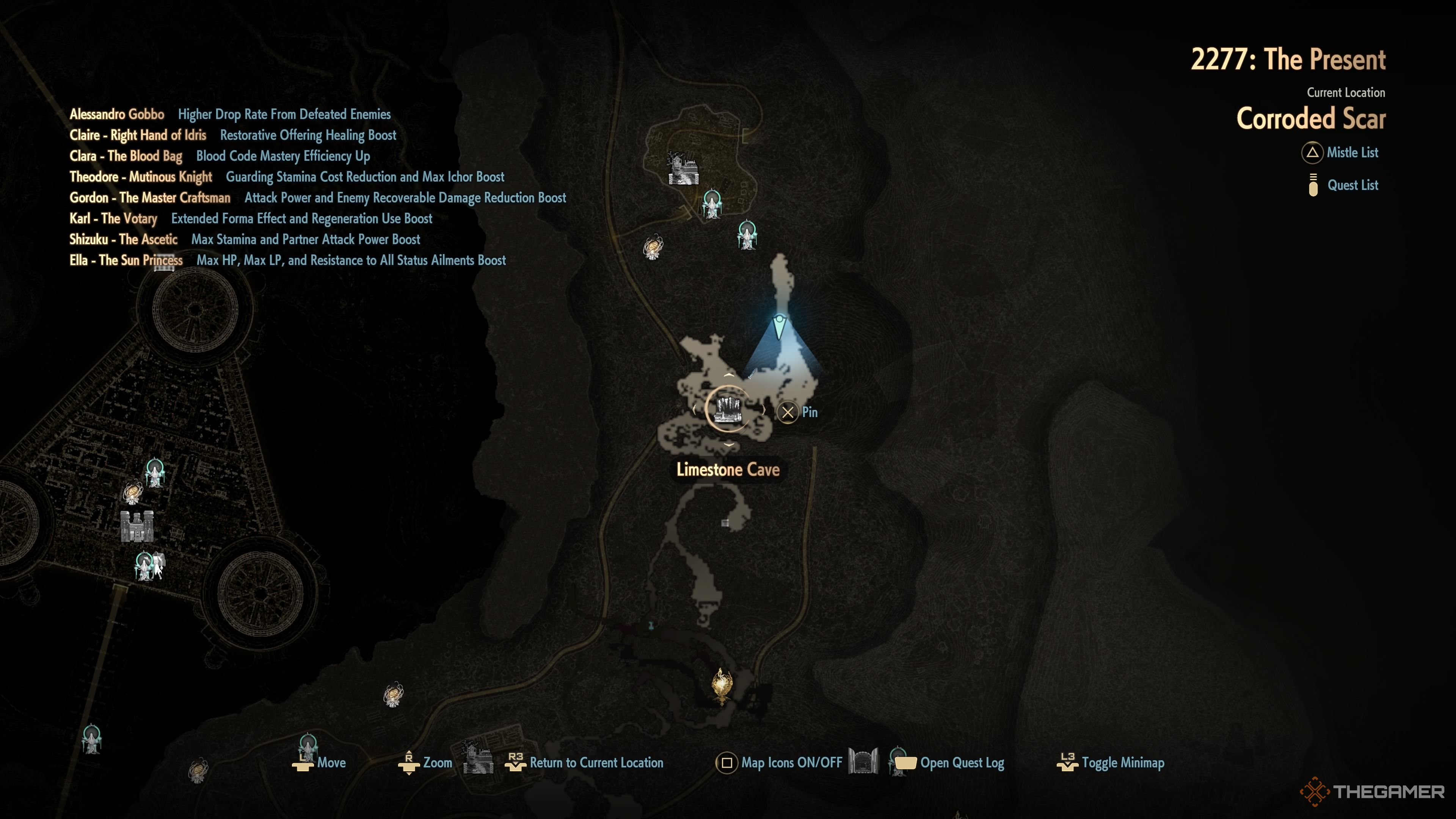 Where To Find The Limestone Cave Entrance in Code Vein 2