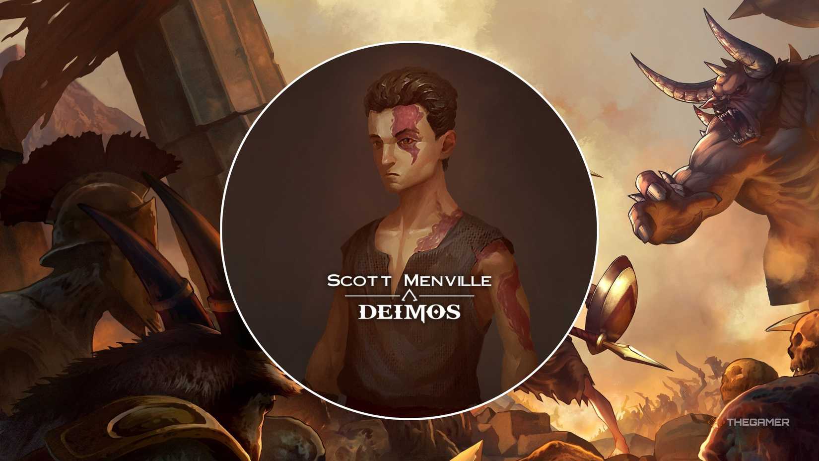 This is Deimos from God of War: Sons of Sparta.