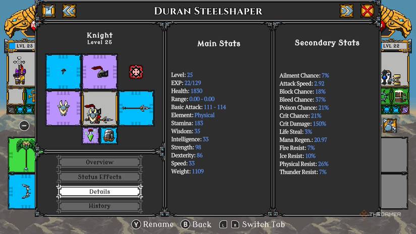 What Do All Stats, Buffs, And Debuffs Do In Dwarves: Glory, Death And Loot?