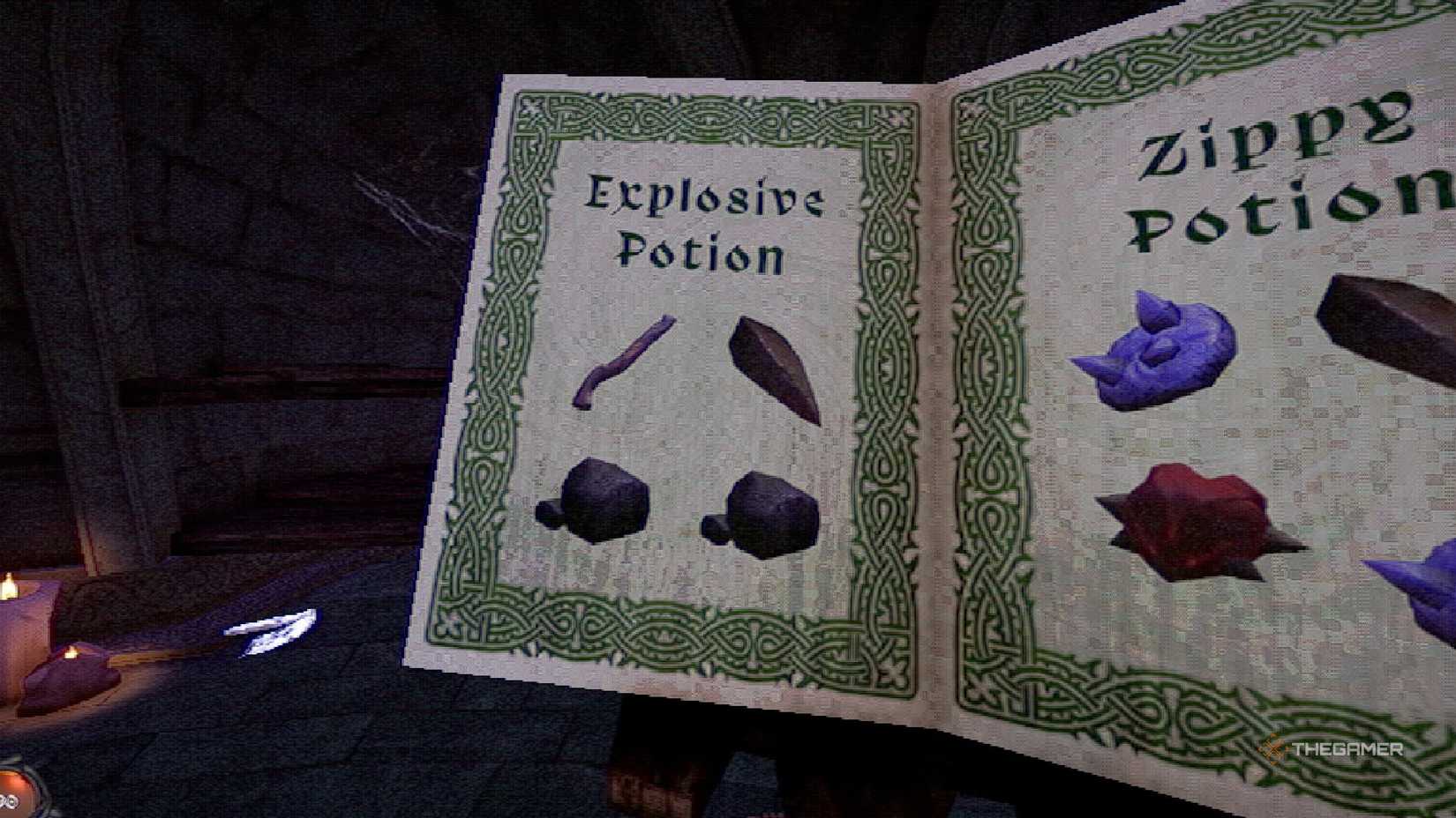 Explosive drink recipe in YapYap.