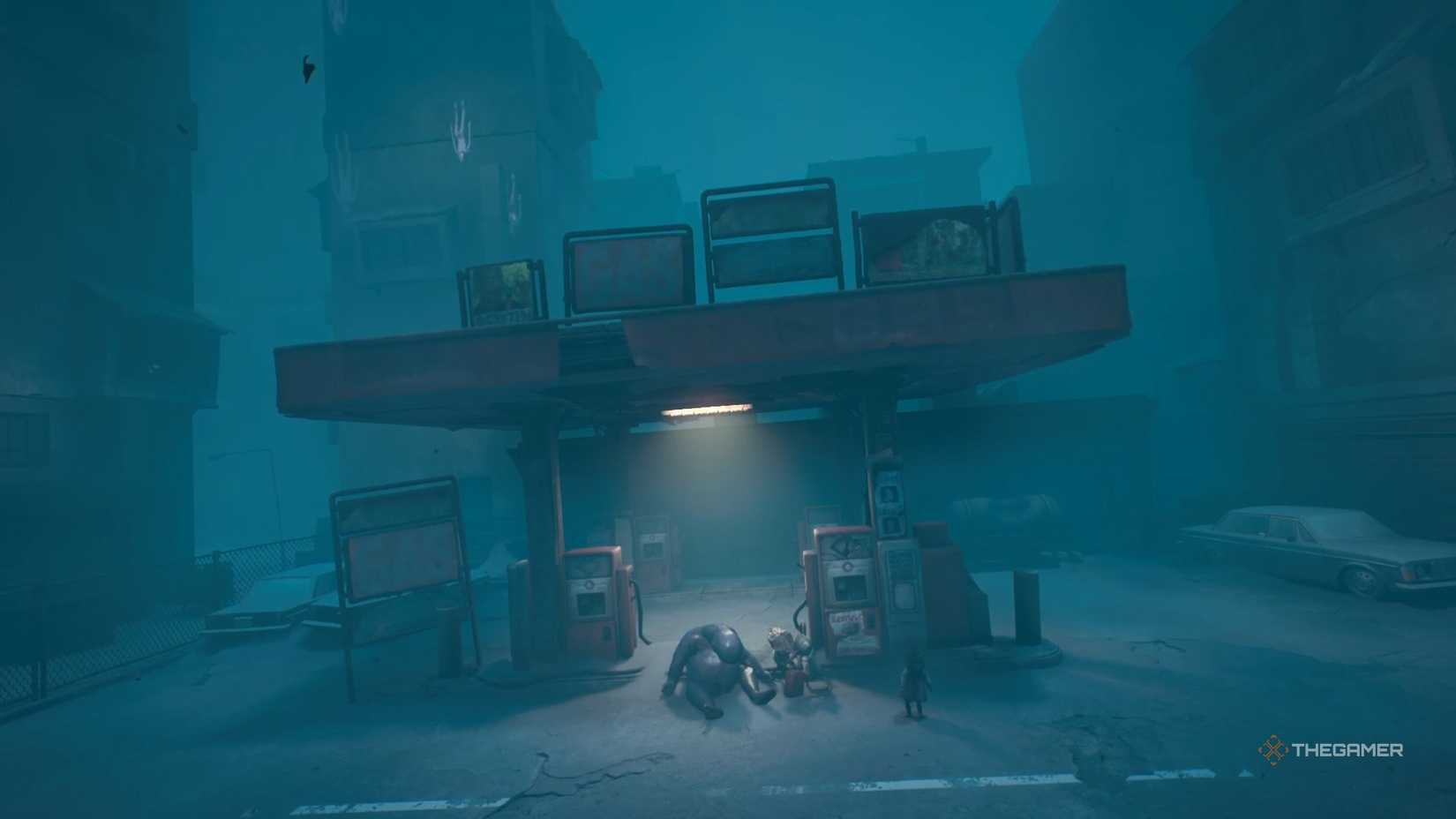 Filling the gas can in Reanimal.