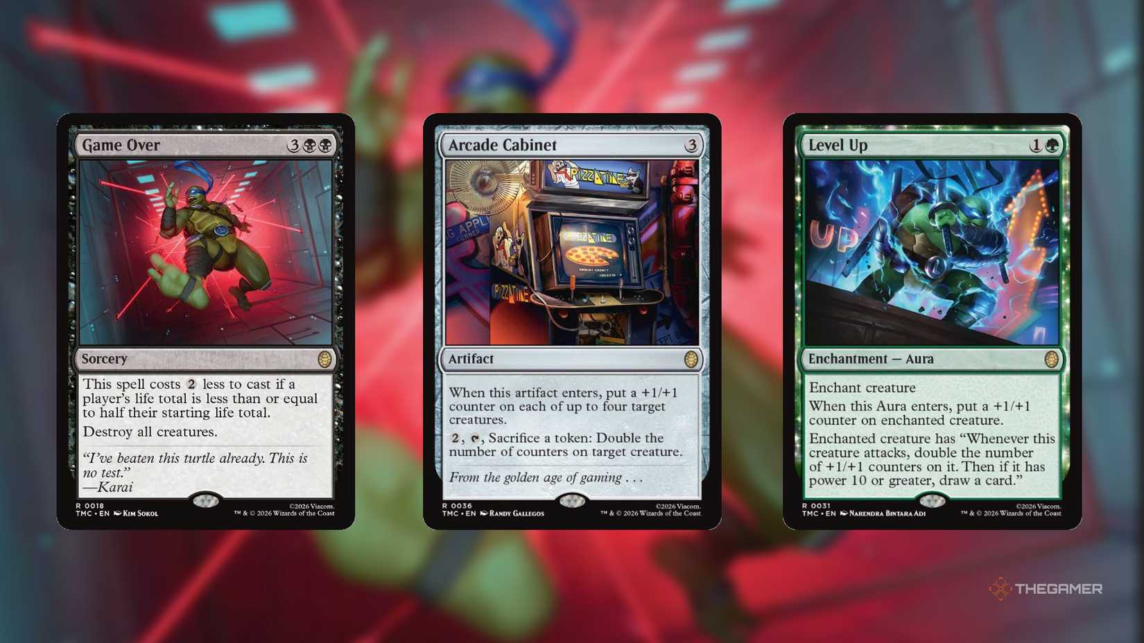 MTG TMNT Commander Deck Is Arcade Themed MTG TMNT Commander Deck Is Arcade Themed