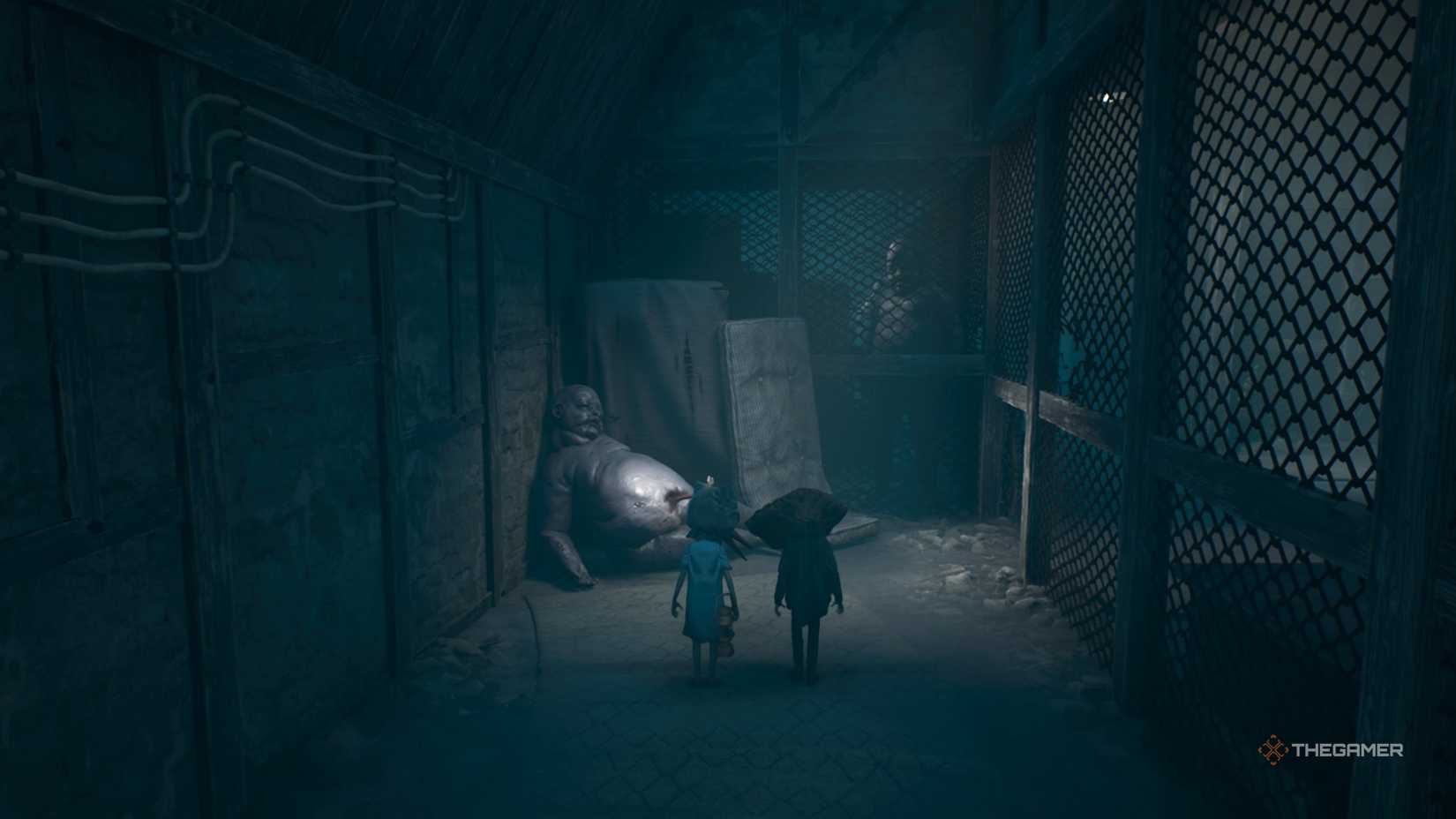 Getting the crowbar from an enemy's stomach in Reanimal.