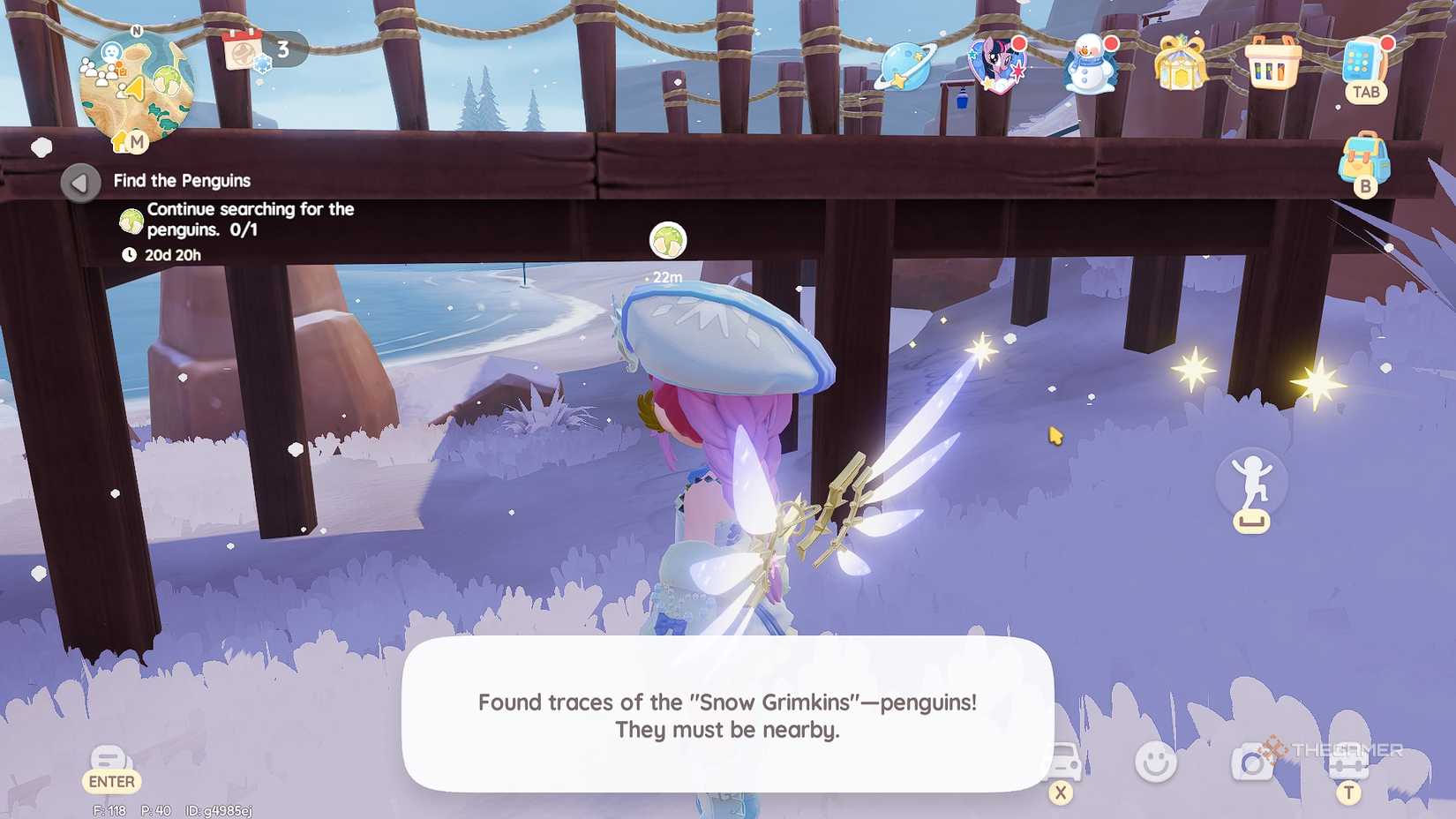 Heartopia Follows the trail to the penguins.