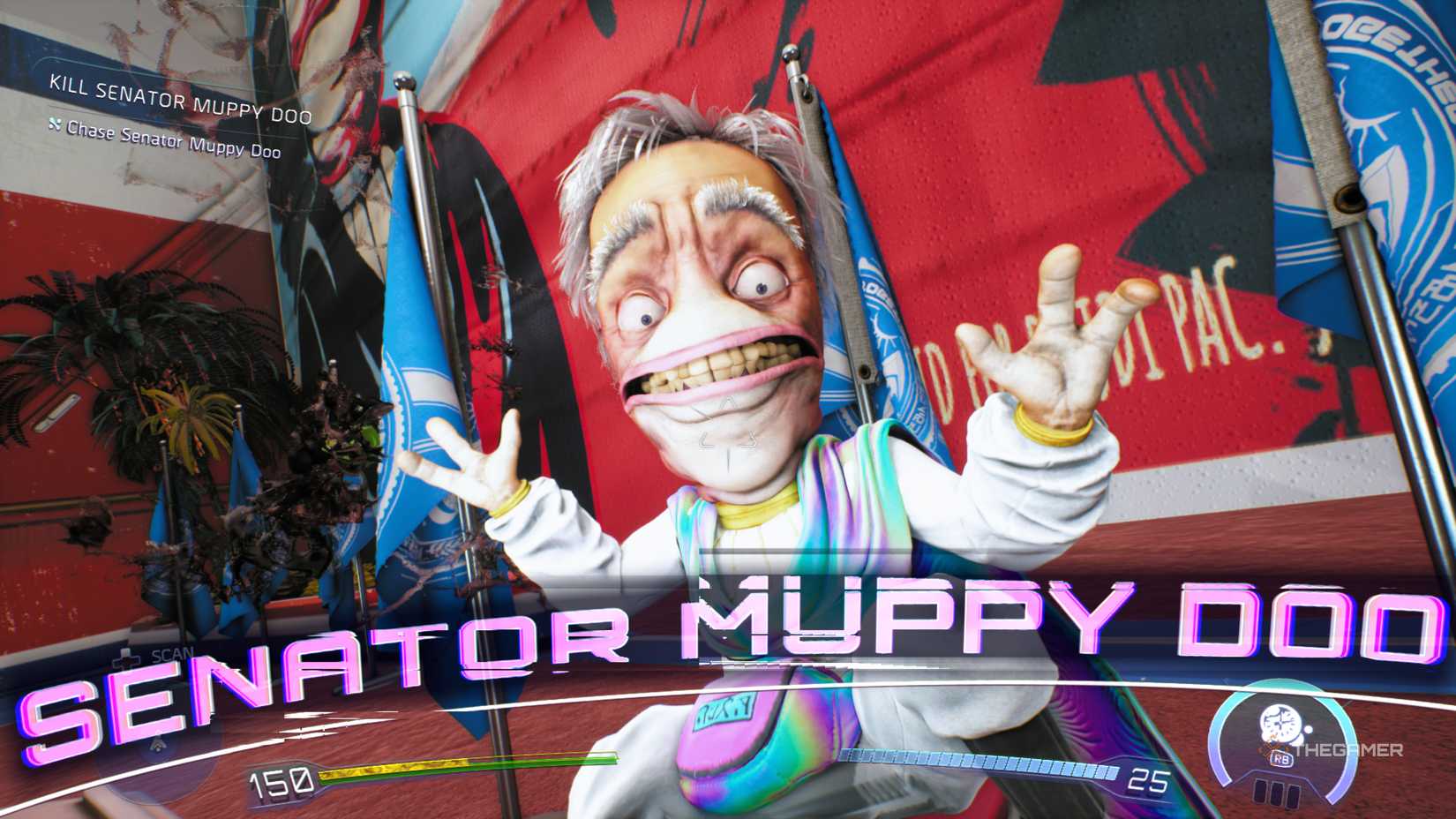 This is Senator Muppy Doo's introduction in High on Life 2.