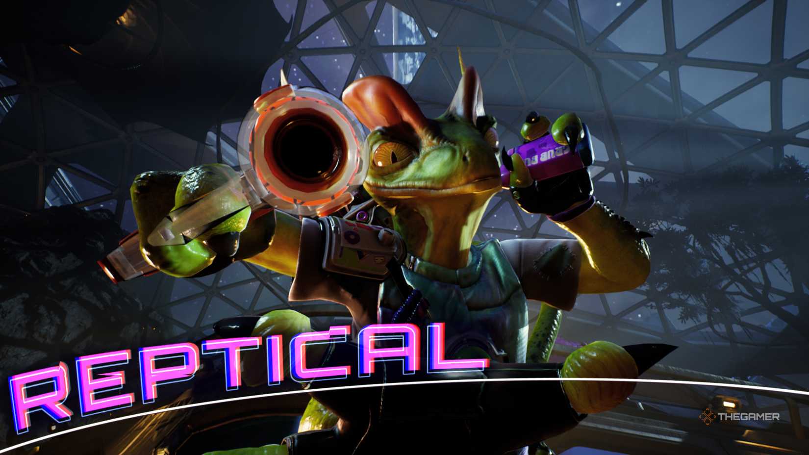 This is the introduction of Reptical in High on Life 2.